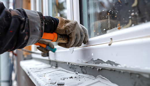 창틀 시공 이미지